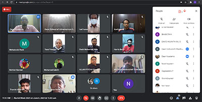 VIRTUAL ALUMNI MEET 2021