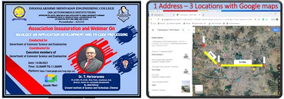 Webinar Talk on  Application Development and TH Code Processing